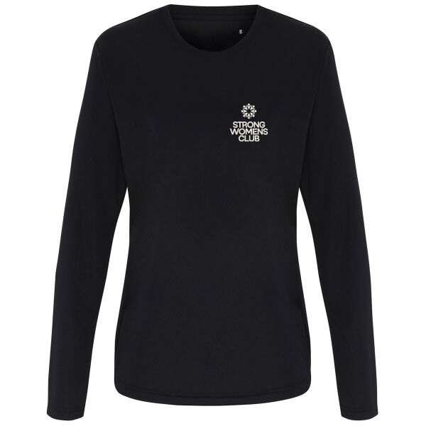 Strong Womens Club  - Women's TriDri® long sleeve performance t-shirt Thumbnail